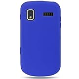 Silicone Gel Skin Sleeve BLUE Rubber Soft Cover Case for SAMSUNG I917 FOCUS ....