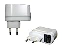 230V USB-Netzteil weiss f&uuml;r Kindle E-Book: 100 - 240V Apple USB Power Adapter geeignet f&uuml;r AMAZON Kindle E-Book Kindle 2 DX 3G Wi-Fi Kindle Wifi 15cm (2011) - Laden &uuml;ber USB Kabel an der Steckdose- wei&szlig;