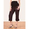 Motherhood Maternity: Secret Fit Belly(tm) Poplin Cargo Pockets Convertible Maternity Pants
