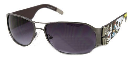 ED HARDY EHS 037 BLACK Sunglasses