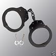 Professional Detective Handcuffs - Black Steel