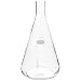 Pyrex Borosilicate Glass Delong Shaker Erlenmeyer Flask with Baffles