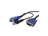 New STARTECH.COM 10 Ft 2-In-1 Ultra Thin USB And VGA High Quality Excellent Performance Popular