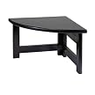 Liso Hutch Corner for Desk - Espresso