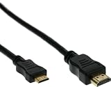 31tNiTASDvL. SL160  InLine High Speed HDMI Mini Kabel, 1,5m, Stecker A auf C