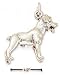 rottweiler33  - Sterling Silver 3D Rottweiler Charm