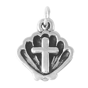Buy Sterling Silver Baptism Shell Charm by Bob Siemon by Amazon.com Collection