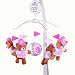Chicago Cubs Pink Musical Mobile