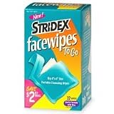 Stridex Facewipes To Go With Acne Medication 32 Ea