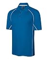 Adidas Golf Climacool Piped Colour Block Polo Santorini/White