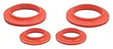 IMAGE OF Prothane 6-1701 Red Upper and Lower Spring Isolator