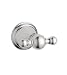 GROHE Geneva Robe Hook, Satin Nickel with Polished Brass Accent #40155AR0