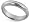 14K White Gold Milgrain Comfort-Fit Wedding Band, 4mm Wide