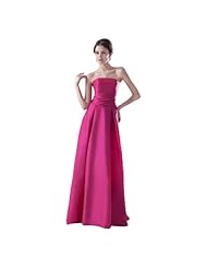 Strapless Taffeta Evening Dress/Homecoming Dress/Bridesmaid Dress/Prom Dress 