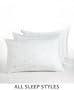 Lauren Ralph Lauren "Logo" Pillow, Extra Firm Jumbo, 20x28"