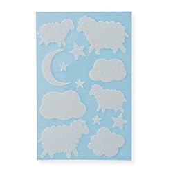 Martha Stewart Crafts White Felt Applique Stickers, Baby