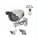 Streetwise Security Products Dc1100Ssp 5 Inch Ir Dummy Camera In Circular Outdoor Housing with Solar Powered Light - Siver -