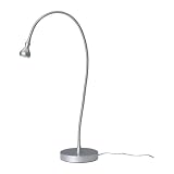 Produkt-Bild: IKEA Energiesparleuchte "Jansj&ouml;" LED-Tischlampe mit warmwei&szlig;en Licht - in SILBER