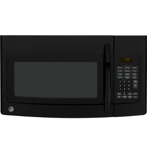 GE JVM1740DPBB Spacemaker 1.7 Cu. Ft. Black Over-the-Range Microwave
