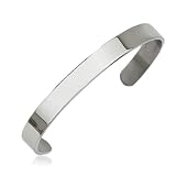 Men's Engraveable Stainless Steel Cuff