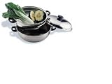 Precise Heat Stainless Steel Oversized Skillet, Steamer and Cover