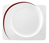 Seltmann Weiden 001.685610 Teller-Satz 6-teilig eckig 30 cm /Paso 23627 Bossa Nova