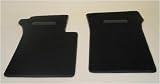 Black 63-67 Corvette Carpet Floor Mats with Logo