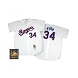 Nolan Ryan No.34 MLB Texas Rangers 1993 Authentic Reproduction Jersey (Home)