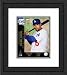 Framed Rafael Furcal Los Angeles Dodgers Photograph