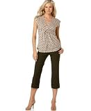 MICHAEL Michael Kors Petite Cropped Cuffed Pant