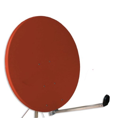 Gibertini Alu-Offset-Spiegel 100cm rot