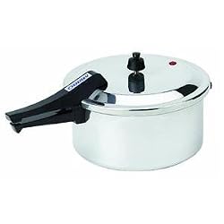 Mirro 92160A 6-Quart Aluminum Pressure Cooker Dishwasher Safe Cookware, Silver