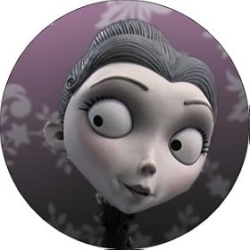 Corpse Bride Victoria Button B-2949
