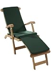 Steamer Cushion 2"hx19"w Forest Green Sn