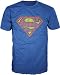 Search : DCO Junk Food Superman Distressed Logo Royal Blue Men's T-shirt Tee