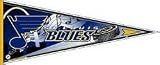 St. Louis Blues 12" X 30" Pennant