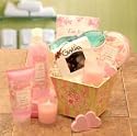 She's So Lovely Bath Body Shower Pamper Spa Gift Basket for Women