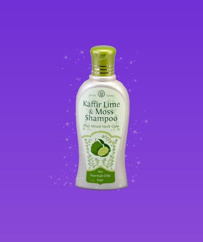 Set 5 X 200ml All Natural Shampoo Wanthai Butterfly Pea, Kaffir Lime, Bio-minded ,Aloe Vera, Kaffir Lime & Moss for Normal Oil Hair [Get Free Tomato Facial Mask + Free Gift Arche Pure Pearl Cream Acne Freckles & Dark Spots 3g.(can Be Used As Foundation Cream, Before Make up Your Face Revent Acne, Freckles, Melasm and Dark Spots From Recurring.)]