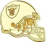 14K Gold NFL Oakland Raiders Football Helmet Tie Tac