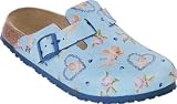 Produkt-Bild: Papillio Clogs ''Boston'' aus Birko-Flor in angels blue mit normalem Fussbett