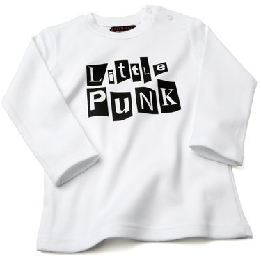 Little Punk Baby/Kids Rock Bubblegum Pink T-shirt