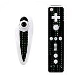 Matrix Style Code Design Nintendo Wii Nunchuk + Remote Controller Protector Skin Decal Sticker
