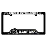 Buy Baltimore Ravens Black Plastic License Plate Frame