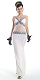 Wedding & Events Halter Floor-length Sheath/Column Evening Dresses