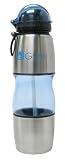 iGym Hybrid Water Bottle For Sale Stainless Steel Bottle With Straw
