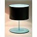 Half Moon Table Lamp Size / Interior Color: Small / Warm Grey