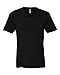 Alternative AA1032 Mens Basic V-Neck - BLACK - L
