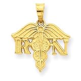 14k Registered Nurse Pendant