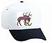 White Cap with boar, animal, wildebeest