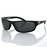Anaconda Snakes Sport Sunglasses with Shiny Black Frame and Polarized TNS Lens from Bolle